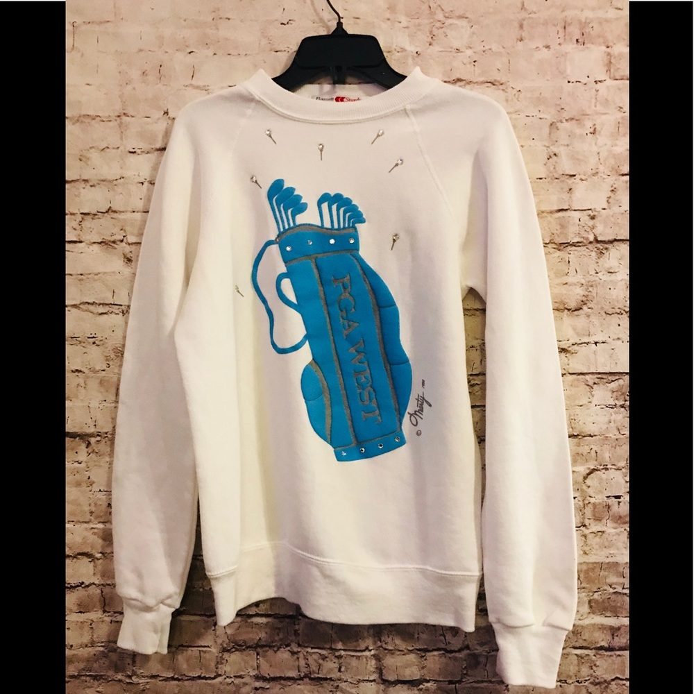 Vintage golf sweatshirt sz Medium no flaws